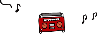 ラジオのイラスト